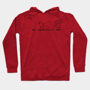 Un Deux Trois Cat Hoodie